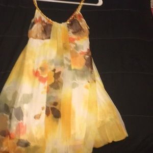 Beautiful yellow dress